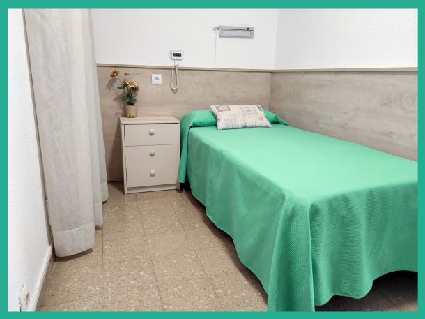 Foto habitación turquesa
